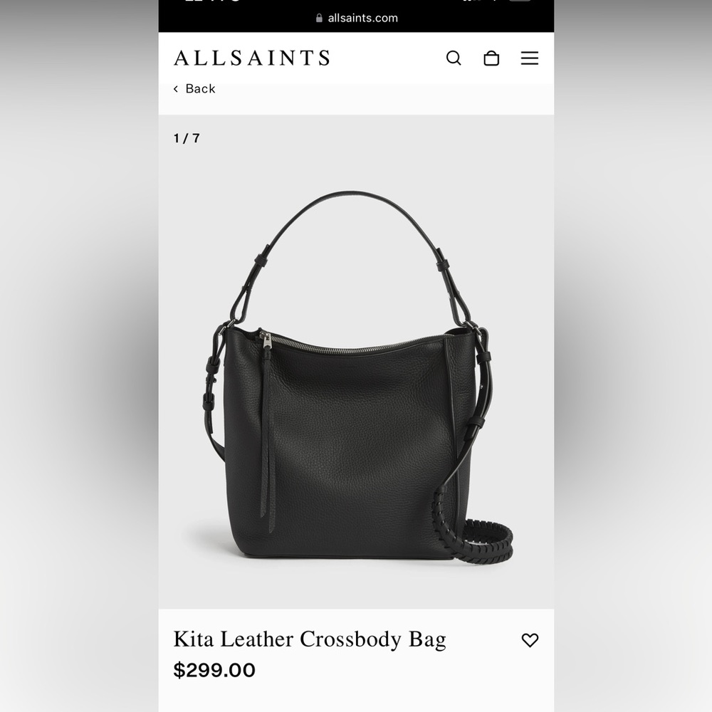ALLSAINTS leather bag